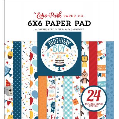 Echo Park Birthday Boy Designpapier - Paper Pad